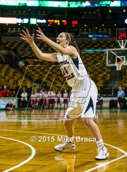 Thumbnail 3 in Masconomet Regional vs Central Catholic (Good Sports TD Garden Invitational) photogallery.