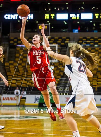 Thumbnail 2 in Masconomet Regional vs Central Catholic (Good Sports TD Garden Invitational) photogallery.