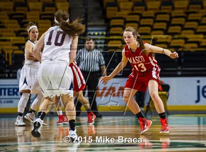 Thumbnail 2 in Masconomet Regional vs Central Catholic (Good Sports TD Garden Invitational) photogallery.