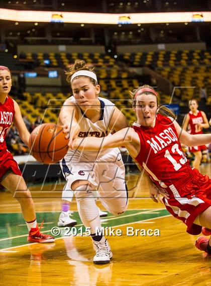 Thumbnail 3 in Masconomet Regional vs Central Catholic (Good Sports TD Garden Invitational) photogallery.