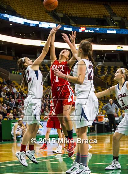 Thumbnail 2 in Masconomet Regional vs Central Catholic (Good Sports TD Garden Invitational) photogallery.