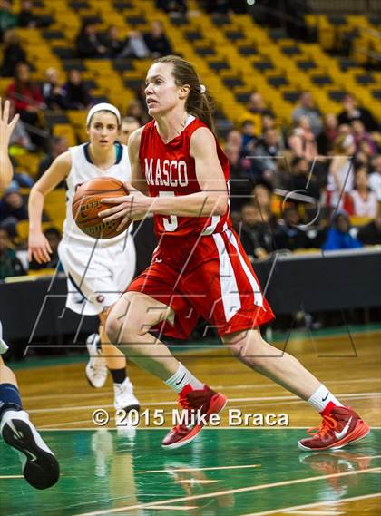 Thumbnail 3 in Masconomet Regional vs Central Catholic (Good Sports TD Garden Invitational) photogallery.