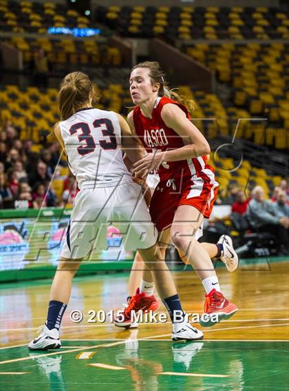 Thumbnail 3 in Masconomet Regional vs Central Catholic (Good Sports TD Garden Invitational) photogallery.