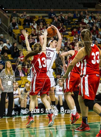 Thumbnail 3 in Masconomet Regional vs Central Catholic (Good Sports TD Garden Invitational) photogallery.