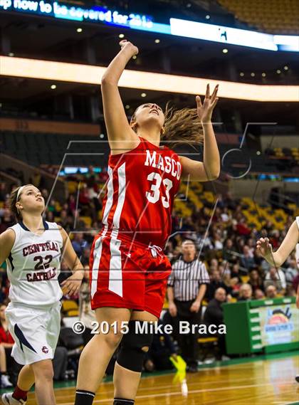 Thumbnail 2 in Masconomet Regional vs Central Catholic (Good Sports TD Garden Invitational) photogallery.