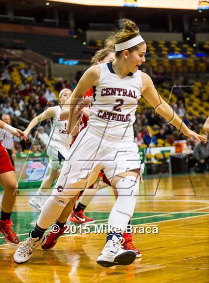 Thumbnail 3 in Masconomet Regional vs Central Catholic (Good Sports TD Garden Invitational) photogallery.