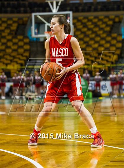 Thumbnail 2 in Masconomet Regional vs Central Catholic (Good Sports TD Garden Invitational) photogallery.