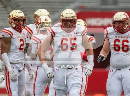 Thumbnail 1 in Bergen Catholic vs. Archbishop Wood (Battle on the Banks) photogallery.
