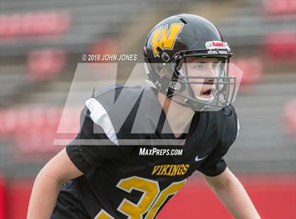 Thumbnail 2 in Bergen Catholic vs. Archbishop Wood (Battle on the Banks) photogallery.