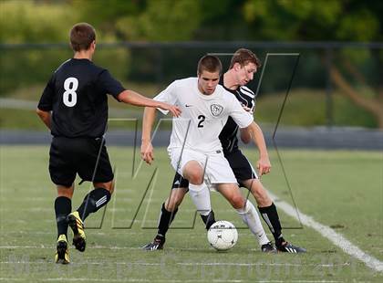 Thumbnail 1 in Washburn Rural vs St. James Academy (Gateway City Soccer Classic) photogallery.