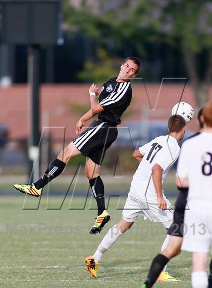 Thumbnail 3 in Washburn Rural vs St. James Academy (Gateway City Soccer Classic) photogallery.