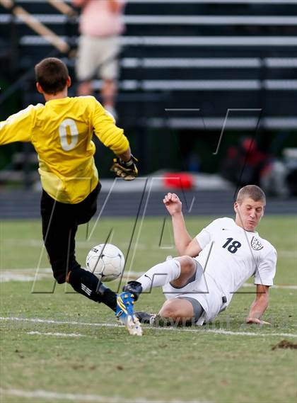 Thumbnail 1 in Washburn Rural vs St. James Academy (Gateway City Soccer Classic) photogallery.