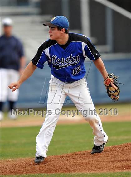 Thumbnail 2 in Houston Christian vs. Flower Mound (Flower Mound Tournament) photogallery.