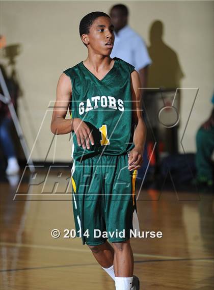 Thumbnail 2 in St. Monica Academy vs. Guidance Charter photogallery.