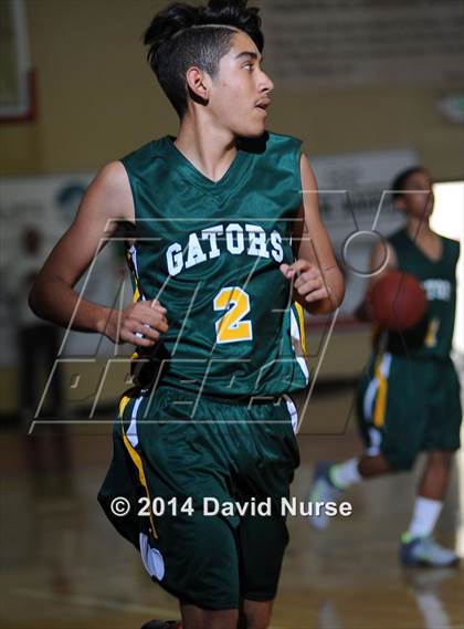 Thumbnail 2 in St. Monica Academy vs. Guidance Charter photogallery.