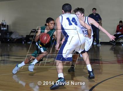 Thumbnail 2 in St. Monica Academy vs. Guidance Charter photogallery.
