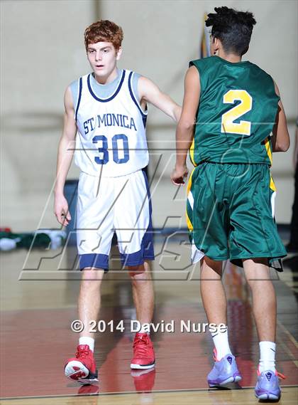 Thumbnail 1 in St. Monica Academy vs. Guidance Charter photogallery.