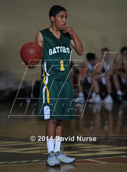Thumbnail 3 in St. Monica Academy vs. Guidance Charter photogallery.