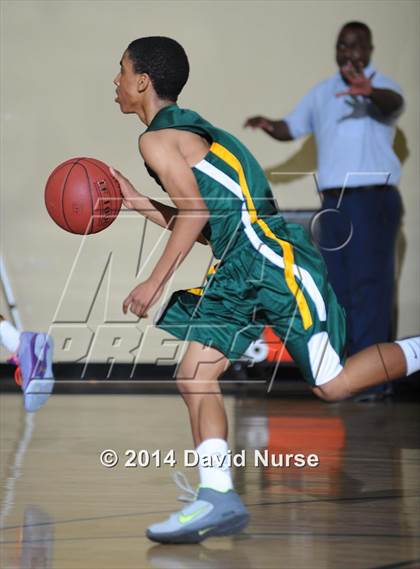 Thumbnail 2 in St. Monica Academy vs. Guidance Charter photogallery.