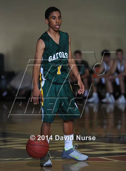 Thumbnail 1 in St. Monica Academy vs. Guidance Charter photogallery.