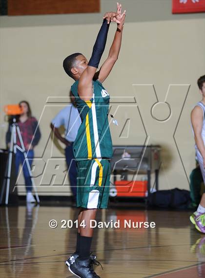 Thumbnail 1 in St. Monica Academy vs. Guidance Charter photogallery.