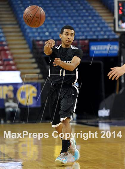 Thumbnail 1 in St. Joseph Notre Dame vs. Renaissance Academy (CIF State D5 Final) photogallery.