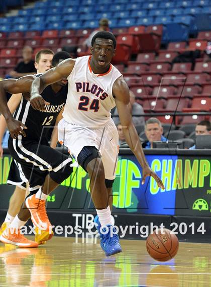Thumbnail 2 in St. Joseph Notre Dame vs. Renaissance Academy (CIF State D5 Final) photogallery.