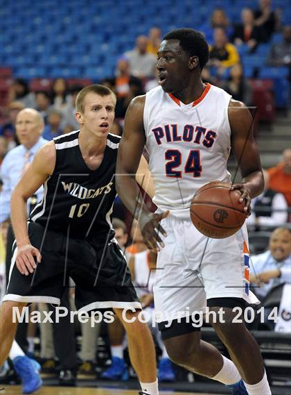 Thumbnail 3 in St. Joseph Notre Dame vs. Renaissance Academy (CIF State D5 Final) photogallery.