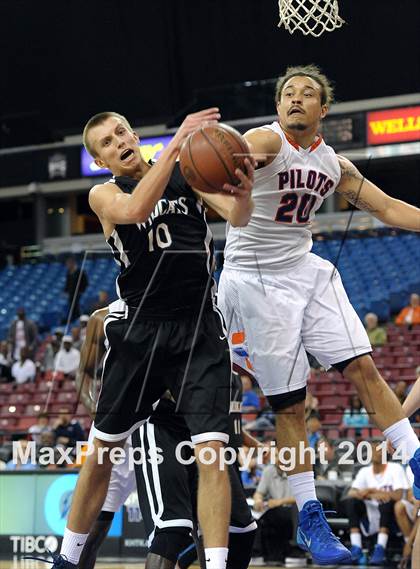 Thumbnail 1 in St. Joseph Notre Dame vs. Renaissance Academy (CIF State D5 Final) photogallery.