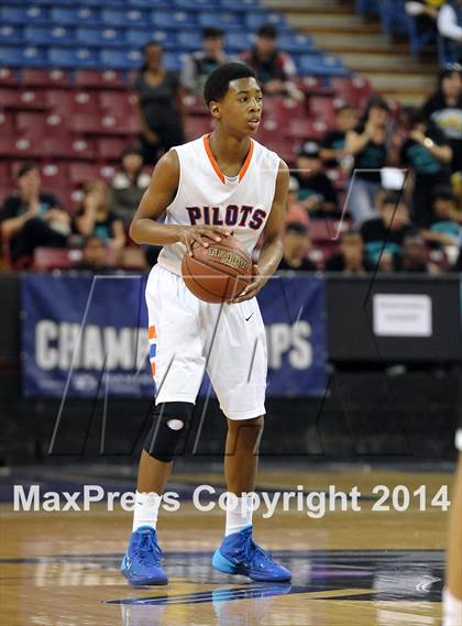 Thumbnail 2 in St. Joseph Notre Dame vs. Renaissance Academy (CIF State D5 Final) photogallery.