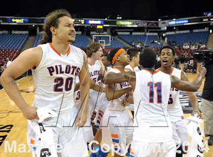 Thumbnail 2 in St. Joseph Notre Dame vs. Renaissance Academy (CIF State D5 Final) photogallery.