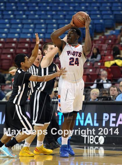 Thumbnail 2 in St. Joseph Notre Dame vs. Renaissance Academy (CIF State D5 Final) photogallery.