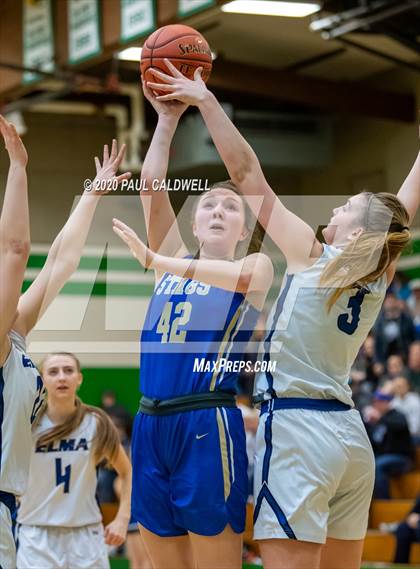 Thumbnail 3 in Deer Park @ Elma (WIAA 1A Regional Playoff) photogallery.