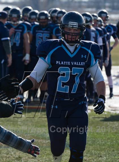 Thumbnail 1 in Faith Christian vs Platte Valley (CHSAA 2A Final) photogallery.