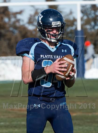 Thumbnail 2 in Faith Christian vs Platte Valley (CHSAA 2A Final) photogallery.