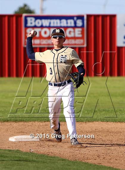 Thumbnail 3 in Southmoore vs Putnam City  (Bo Bowman Tournament) photogallery.