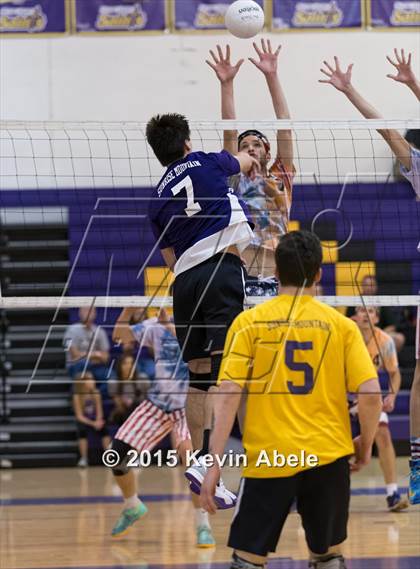 Thumbnail 1 in McClintock vs Sunrise Mountain (Notre Dame Prep Invitational) photogallery.