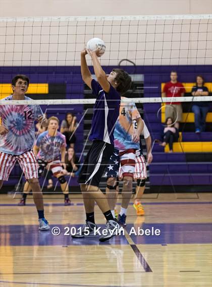Thumbnail 3 in McClintock vs Sunrise Mountain (Notre Dame Prep Invitational) photogallery.