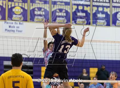 Thumbnail 1 in McClintock vs Sunrise Mountain (Notre Dame Prep Invitational) photogallery.