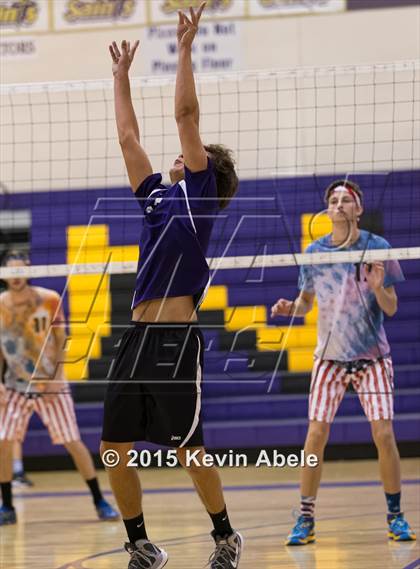 Thumbnail 1 in McClintock vs Sunrise Mountain (Notre Dame Prep Invitational) photogallery.