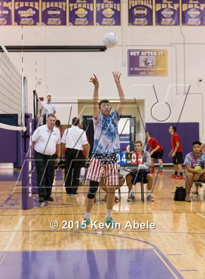 Thumbnail 2 in McClintock vs Sunrise Mountain (Notre Dame Prep Invitational) photogallery.