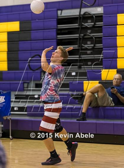 Thumbnail 2 in McClintock vs Sunrise Mountain (Notre Dame Prep Invitational) photogallery.