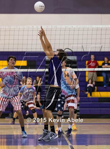 Thumbnail 1 in McClintock vs Sunrise Mountain (Notre Dame Prep Invitational) photogallery.