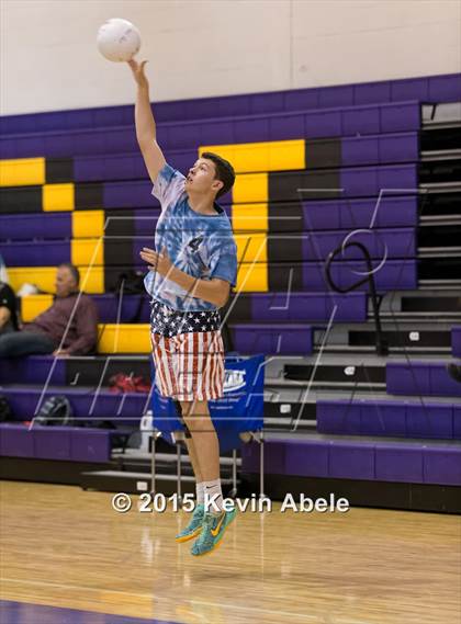 Thumbnail 1 in McClintock vs Sunrise Mountain (Notre Dame Prep Invitational) photogallery.