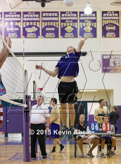 Thumbnail 2 in McClintock vs Sunrise Mountain (Notre Dame Prep Invitational) photogallery.