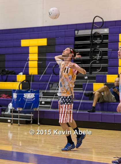 Thumbnail 1 in McClintock vs Sunrise Mountain (Notre Dame Prep Invitational) photogallery.