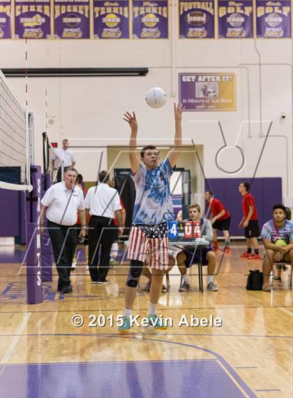 Thumbnail 1 in McClintock vs Sunrise Mountain (Notre Dame Prep Invitational) photogallery.