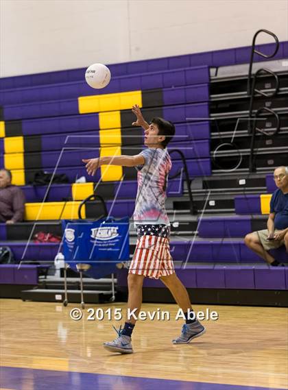 Thumbnail 2 in McClintock vs Sunrise Mountain (Notre Dame Prep Invitational) photogallery.