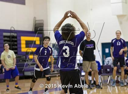 Thumbnail 2 in McClintock vs Sunrise Mountain (Notre Dame Prep Invitational) photogallery.