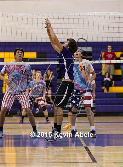 Thumbnail 2 in McClintock vs Sunrise Mountain (Notre Dame Prep Invitational) photogallery.